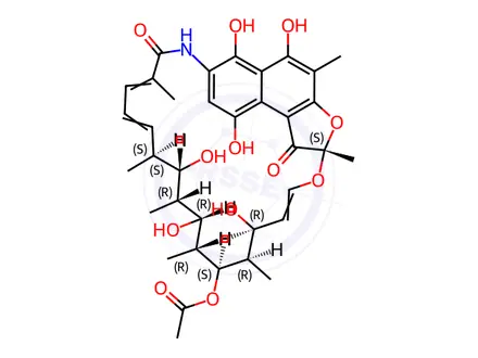 Chemical structure of Rifamycin Impurity 16