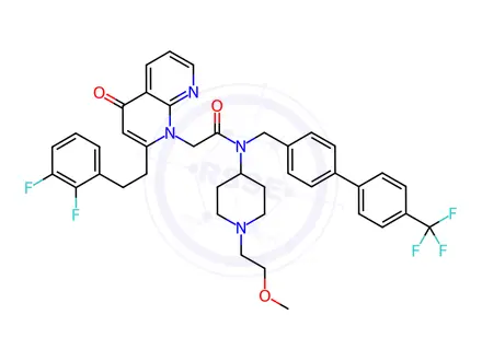 Chemical structure of Goxalapladib