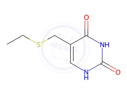 Chemical structure of Uracil Impurity 44