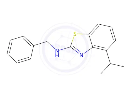 Chemical structure of N-Benzyl-4-isopropylbenzo[d]thiazol-2-amine