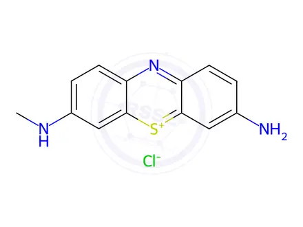 Chemical structure of Azure C