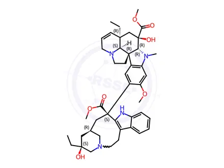 Chemical structure of Vinblastine Sulfate Impurity 11