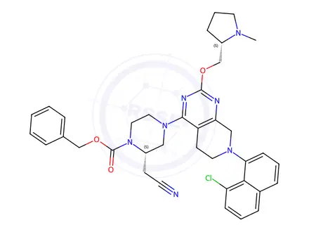 Chemical structure of MRTX-849 INT