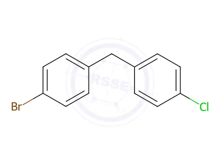 Chemical structure of 1-(4-Bromobenzyl)-4-chlorobenzene
