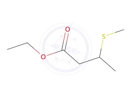 Chemical structure of Ethyl 3-(methylthio)butanoate