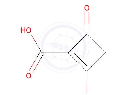Chemical structure of SQUARAIN-CARBOXYLATE*
