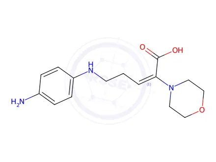 Chemical structure of Apixaban Impurity 172