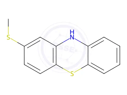 Chemical structure of 2-Methylthiophenothiazine