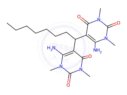 Chemical structure of Uracil Impurity 171