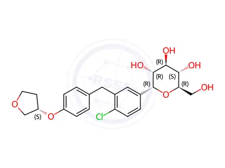 Chemical structure of Empagliflozin α-isomer
