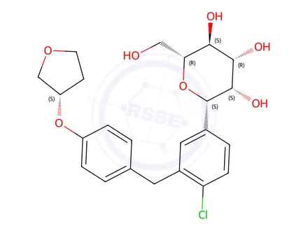 Chemical structure of Empagliflozin Impurity 563