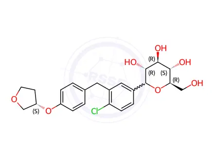 Chemical structure of Empagliflozin Impurity 209
