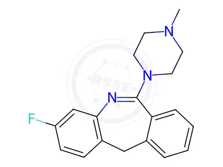 Chemical structure of Fluperlapine