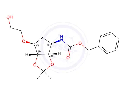 Chemical structure of Ticagrelor Impurity 324