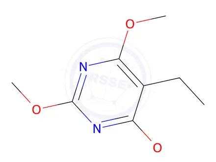 Chemical structure of 5-Ethyl-2,4,6-trimethoxypyrimidine