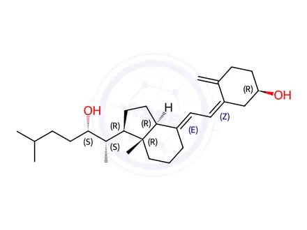 Chemical structure of (S,Z)-3-(2-((1R,3aS,7aR,E)-1-((2S,3S)-3-Hydroxy-6-methylheptan-2-yl)-7a-methyloctahydro-4H-inden-4-ylidene)ethylidene)-4-methylenecyclohexan-1-ol