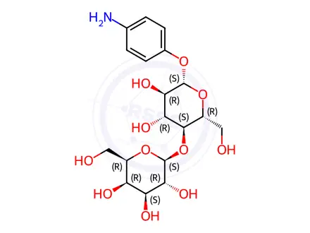 Chemical structure of Lactose Impurity 39