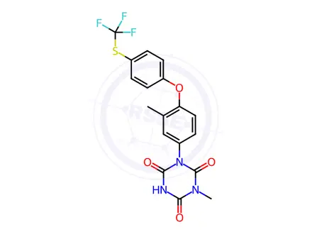 Chemical structure of Toltrazuril