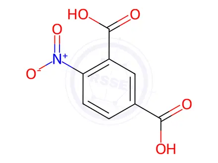Chemical structure of 4-Nitroisophthalic acid