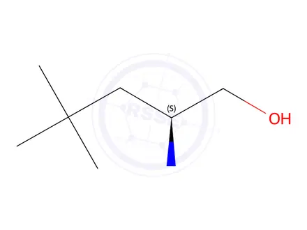 Chemical structure of (S)-2-Amino-4,4-dimethylpentan-1-ol