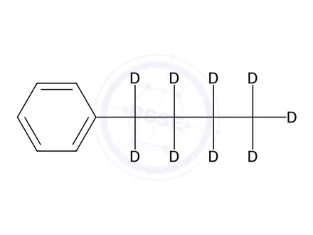 Chemical structure of n-Butyl-d9-benzene
