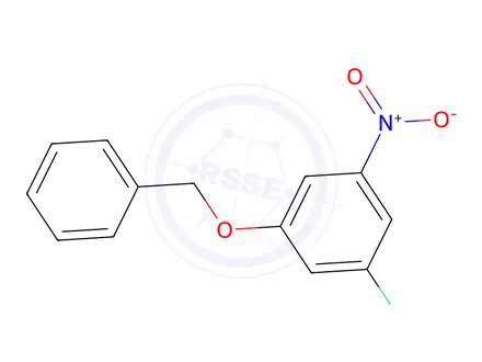 Chemical structure of 1-(benzyloxy)-3-fluoro-5-nitrobenzene