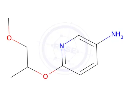 Chemical structure of 6-((1-Methoxypropan-2-yl)oxy)pyridin-3-amine