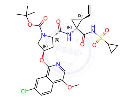 Chemical structure of Asunaprevir Impurity 163