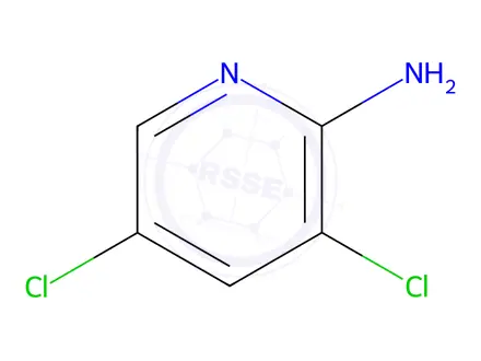 Chemical structure of 3,5-Dichloropyridin-2-amine