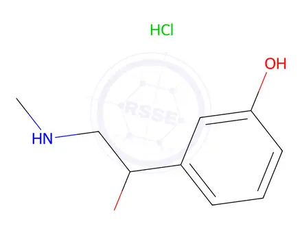 Chemical structure of DL-Phenylephrine Hydrochloride