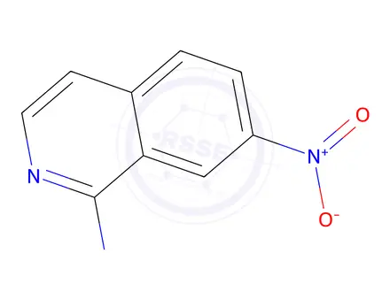Chemical structure of 7-nitroisoquinolin-1-amine