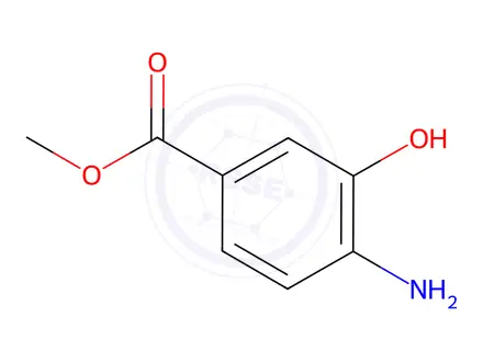 Chemical structure of Methyl 4-amino-3-hydroxybenzoate