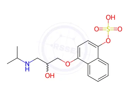 Chemical structure of Propranolol Impurity 29