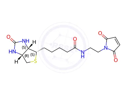 Chemical structure of Biotin Impurity 77