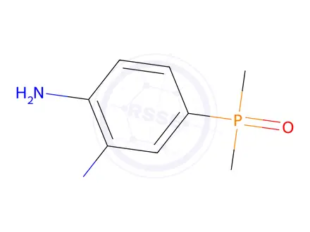 Chemical structure of (3,4-Diaminophenyl)dimethylphosphine oxide