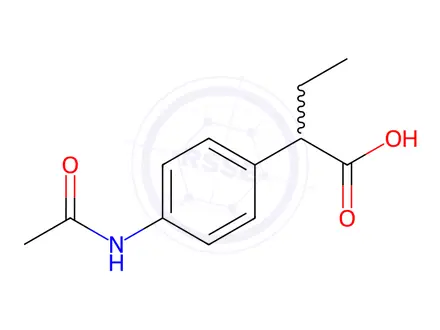Chemical structure of Indobufen Impurity 136