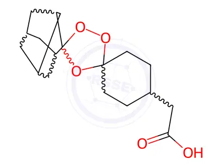 Chemical structure of Arterolane Impurity 3