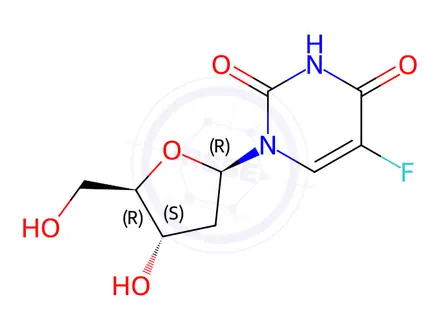 Chemical structure of Floxuridine