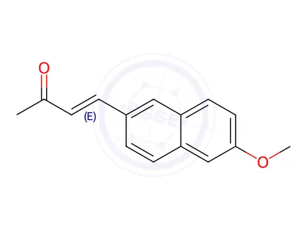 Chemical structure of Dehydro Nabumetone
