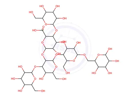 Chemical structure of capsular polysaccharide, klebsiella k15