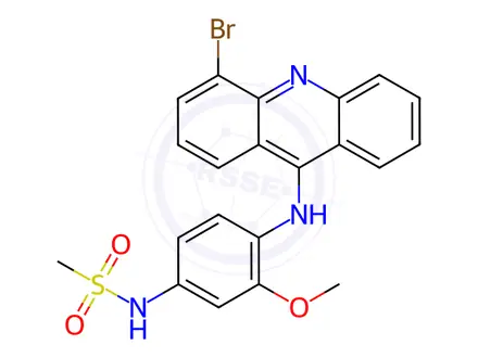 Chemical structure of Amsacrine Hydrochloride Impurity 67