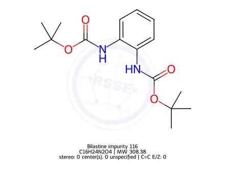 Chemical structure of Bilastine Impurity 279