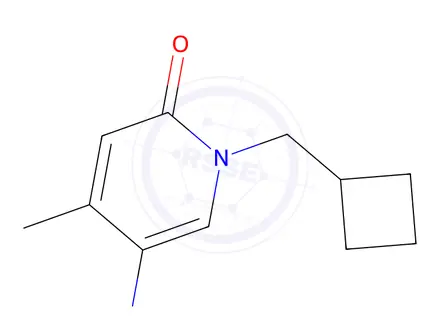 Chemical structure of 5-Amino-1-(cyclobutylmethyl)-4-methylpyridin-2(1h)-one