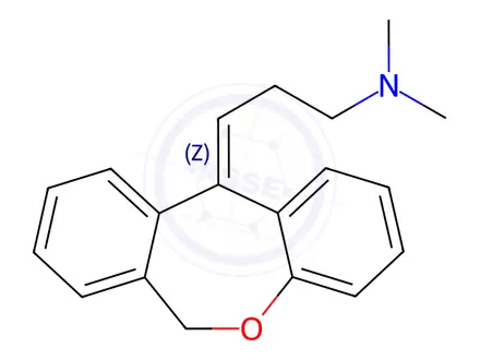 Chemical structure of (Z)-Doxepin
