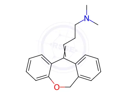 Chemical structure of Doxepin