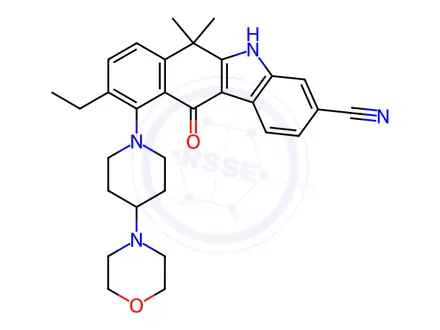 Chemical structure of Alectinib Impurity 66
