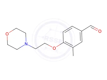 Chemical structure of 5-Formyl-2-(2-morpholinoethoxy)phenylboronic acid