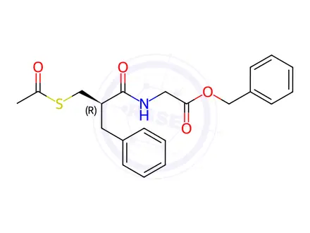 Chemical structure of Dexecadotril