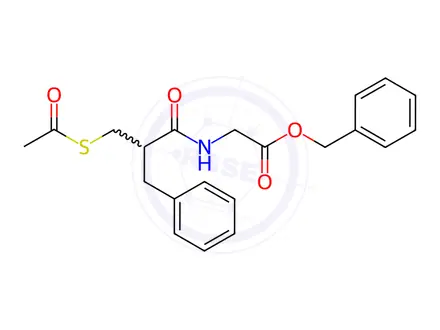 Chemical structure of Racecadotril