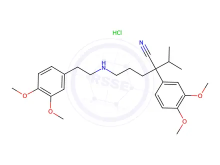 Chemical structure of Verapamil EP Impurity J HCl
